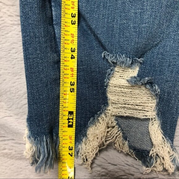 NWT Express Ankle Distressed Legging Mid rise - Picture 6 of 10